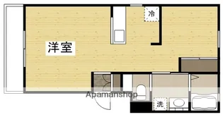 PURE LEAVES【201号室】の間取り