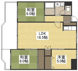 シャトレ・アン【4階】の間取り