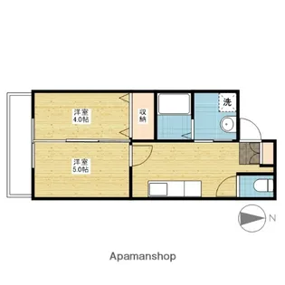 アペックス奥田【303号室】の間取り