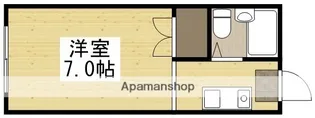 サンコーポ(大和町)【103号室】の間取り
