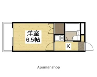ウイング倉敷【209号室】の間取り
