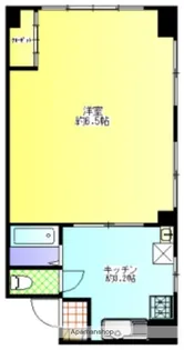 国際コーポ【402号室】の間取り