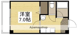 グローバル松島【2階】の間取り