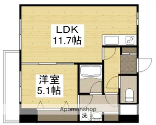 OWLSTYLE KANDACHO【4階】の間取り