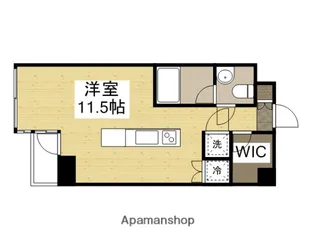 シャインコート岡南町【4階】の間取り