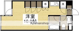 シャインコート岡南町【402号室】の間取り