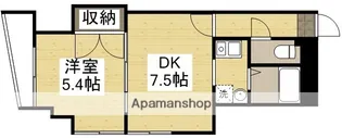 KM大元駅前【3階】の間取り