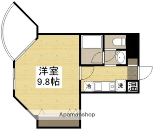 ルシェール【307号室】の間取り