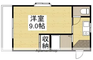 サンハイム長岡【1階】の間取り