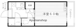 カレッジハイツ岡山【3階】の間取り