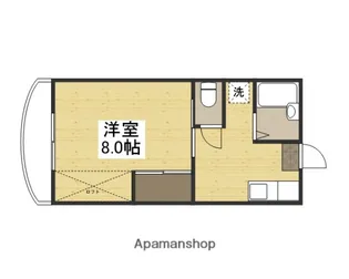 ベレール清心【108号室】の間取り
