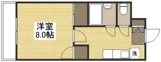 シャトレハイツ大元【302号室】の間取り