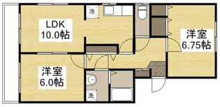 パルデンス大森A棟【302号室】の間取り