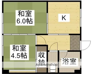 永代ビル【602号室】の間取り