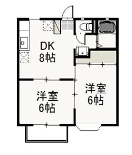 サン・ポート【2階】の間取り