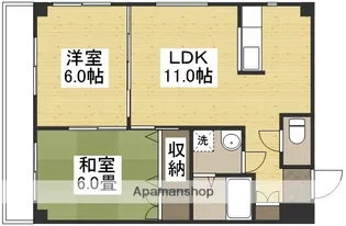 スペランザ江並【4階】の間取り