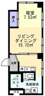 第二新和ビル【303号室】の間取り