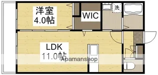 アーツユニティ【2階】の間取り