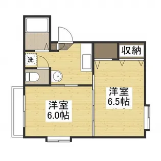 キャトルセゾン【1階】の間取り