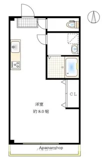 にっせんれん21【5階】の間取り
