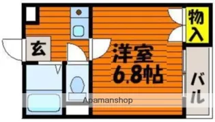 後楽苑マンション【402号室】の間取り