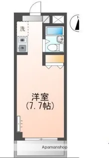 プレアール高島【206号室】の間取り