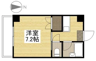 1Kの間取り画像