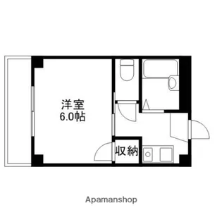 メゾンオアシス【301号室】の間取り