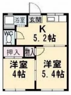 コーポ祥和【2階】の間取り