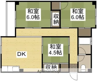 サニーセブンビル【301号室】の間取り