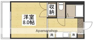 マーガレットM【306号室】の間取り