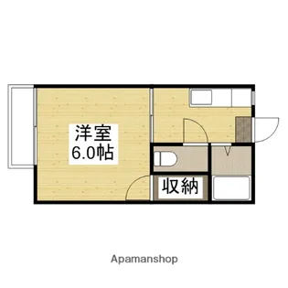 メゾンハゴロモ【2階】の間取り