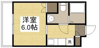 シャインブライト北方【103号室】の間取り