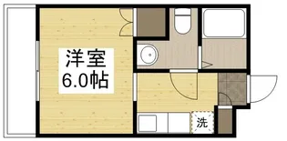 シャインブライト北方【106号室】の間取り
