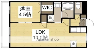 下中野S−1ビル【4階】の間取り