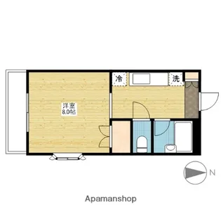 グランドパレス【3階】の間取り