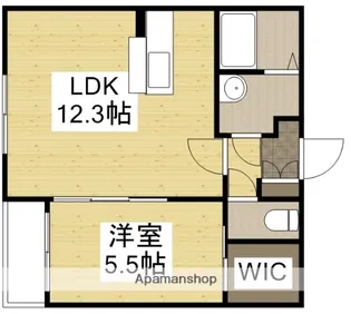 グランカーサ平井 六番館【2階】の間取り