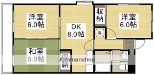 プロムナード洲崎1号館【113号室】の間取り