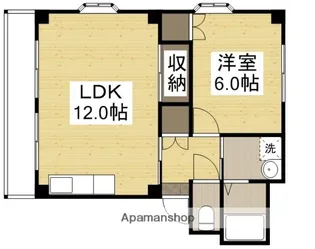 第2北村マンション【3階】の間取り