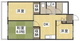 アヴェニュー奥田【703号室】の間取り