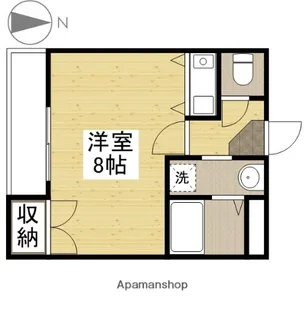 パルミラ浜【2階】の間取り