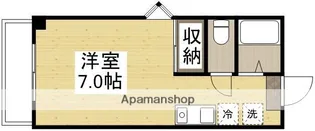 パルティール21【2-A号室】の間取り