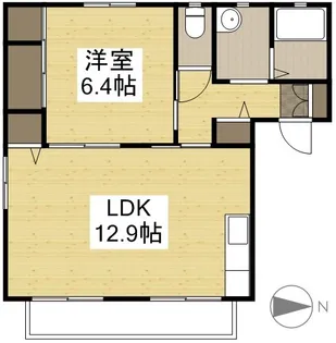 フォーラム’96 C棟【2階】の間取り