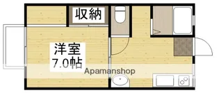 グリーンヒルズM棟【106号室】の間取り