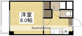 山﨑マンション【2階】の間取り
