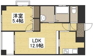 クレストシティ中井町【6階】の間取り
