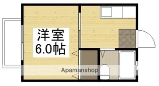 1Kの間取り画像