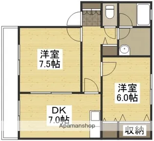 ASTRA F【2階】の間取り