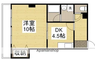 メゾンエース【2階】の間取り