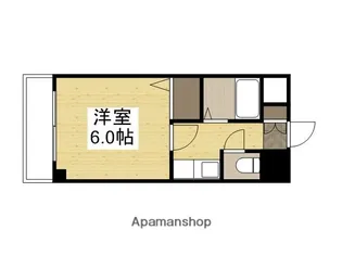 ラ・リュ奉還町【207号室】の間取り